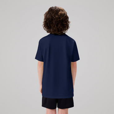 Junior Unisex Tempo+ Tee Navy