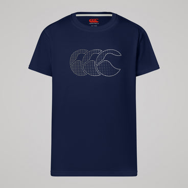 Junior Unisex Tempo+ Tee Navy
