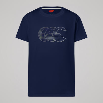 Junior Unisex Tempo+ Tee Navy