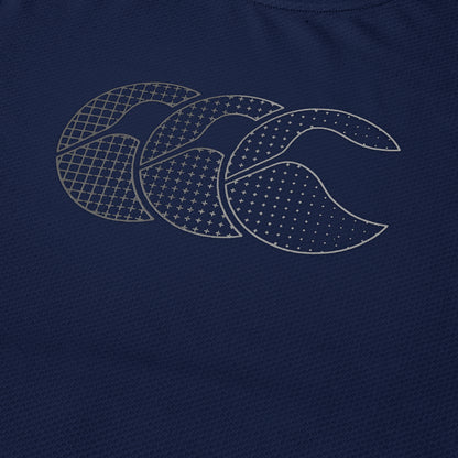 Junior Unisex Tempo+ Tee Navy