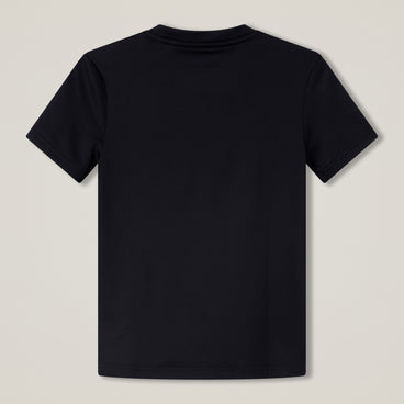 Junior Unisex Tempo+ Tee Black