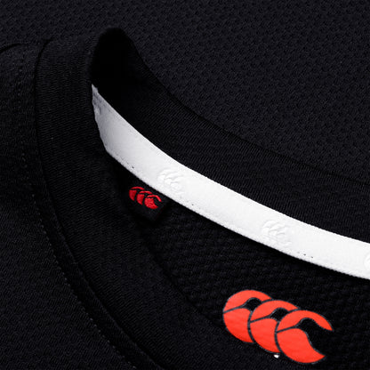 Junior Unisex Tempo+ Tee Black