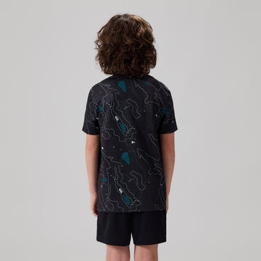 Junior Unisex Tempo+ Tee Black
