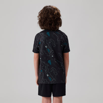 Junior Unisex Tempo+ Tee Black