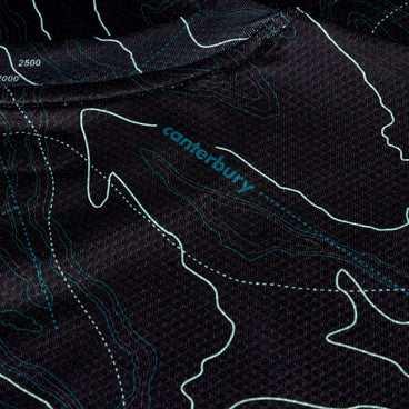 Junior Unisex Tempo+ Tee Black