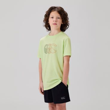 Junior Unisex Tempo+ Tee Green