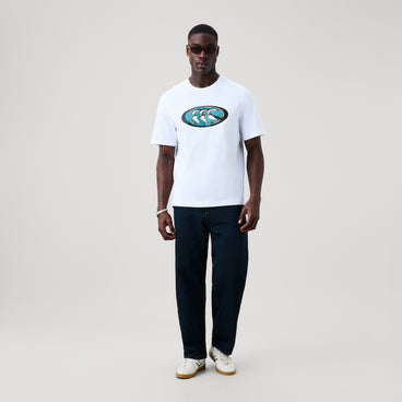 Mens Everyday Graphic Tee White