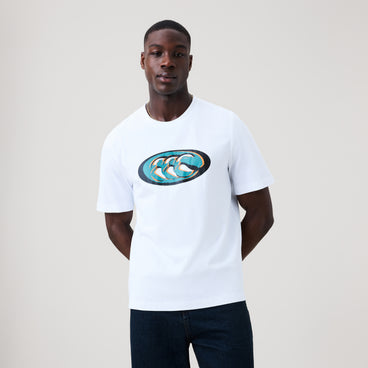 Mens Everyday Graphic Tee White