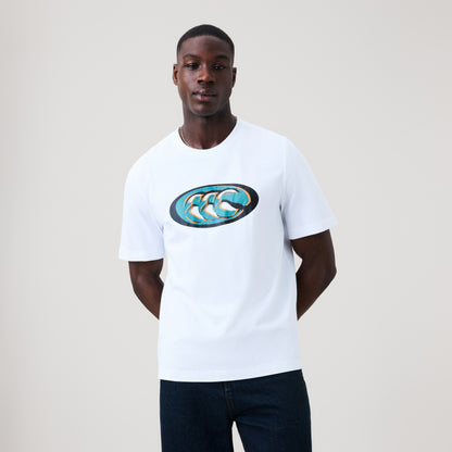 Mens Everyday Graphic Tee White