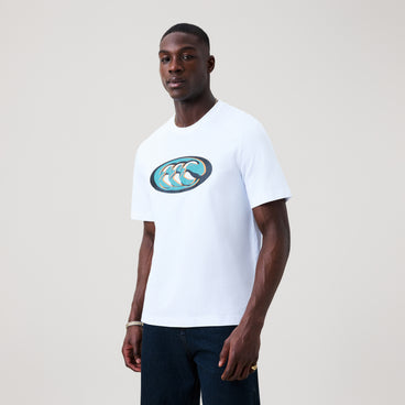 Mens Everyday Graphic Tee White