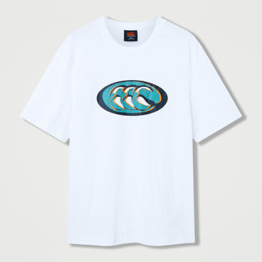 Mens Everyday Graphic Tee White