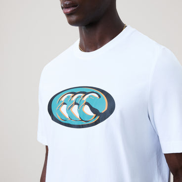 Mens Everyday Graphic Tee White