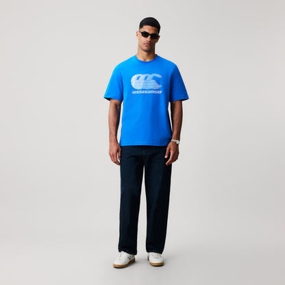 Mens Everyday Graphics Tee Blue