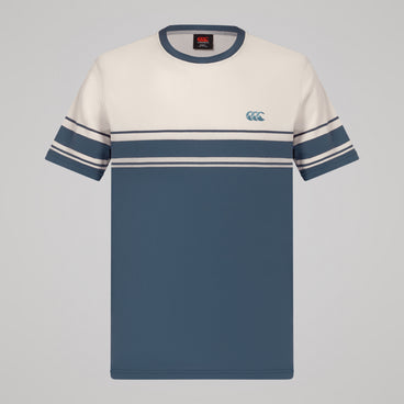 Mens Everyday Stripe Tee Grey