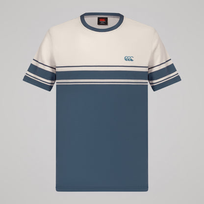 Mens Everyday Stripe Tee Grey