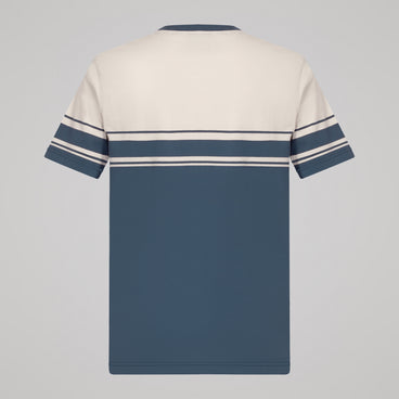 Mens Everyday Stripe Tee Grey