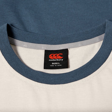 Mens Everyday Stripe Tee Grey