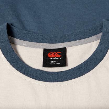 Mens Everyday Stripe Tee Grey