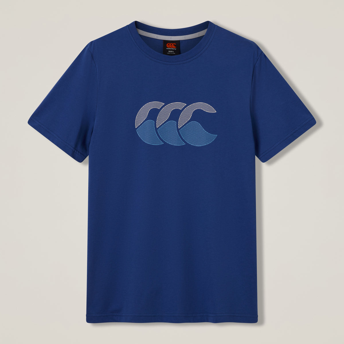 Fundamental Tee Blue Grey