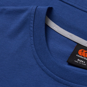 Mens Fundamental Tee Blue/Grey