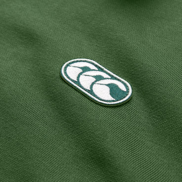 Mens Everyday 1/4 Zip Sweatshirt Green