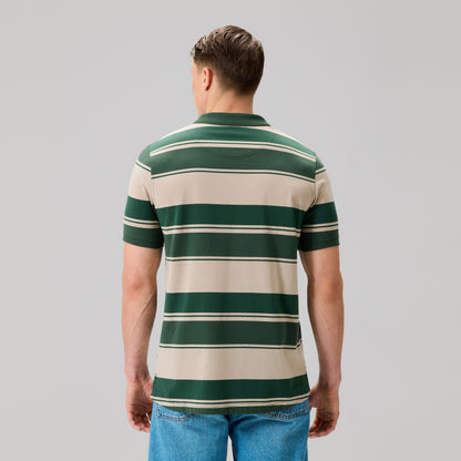 Mens Fundamentals Stripe Polo