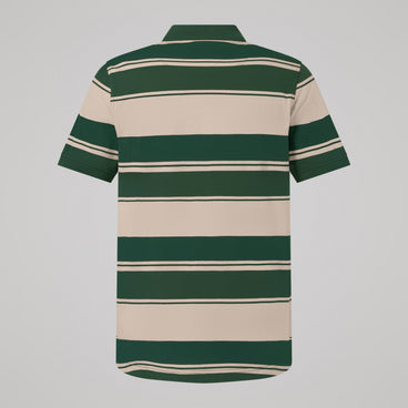Mens Fundamentals Stripe Polo
