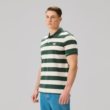 Mens Fundamentals Stripe Polo