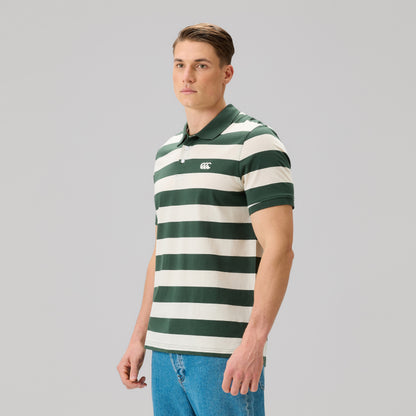 Mens Fundamentals Stripe Polo