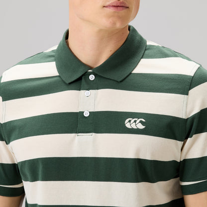 Mens Fundamentals Stripe Polo