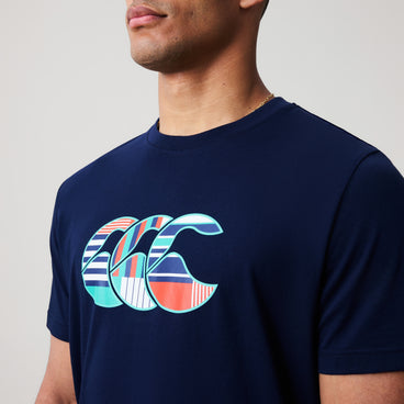 Mens Uglies Logo Tee Navy