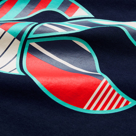 Mens Uglies Logo Tee Navy