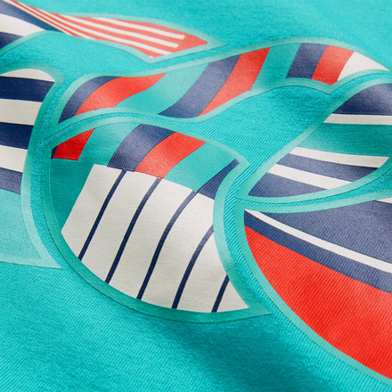 Mens Uglies Logo T-Shirt Turquoise