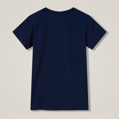 Womens Uglies Logo Tee Navy