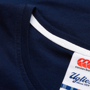 Womens Uglies Logo Tee Navy