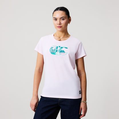 Womens Uglies Logo Tee Pink