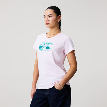 Womens Uglies Logo Tee Pink