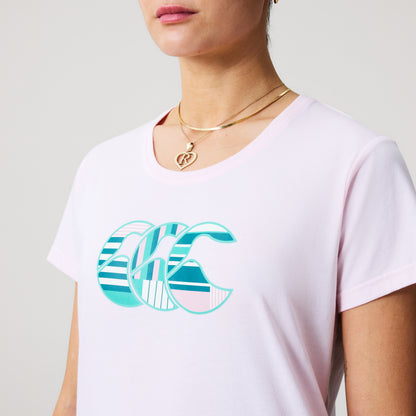Womens Uglies Logo Tee Pink