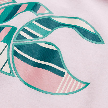 Womens Uglies Logo Tee Pink