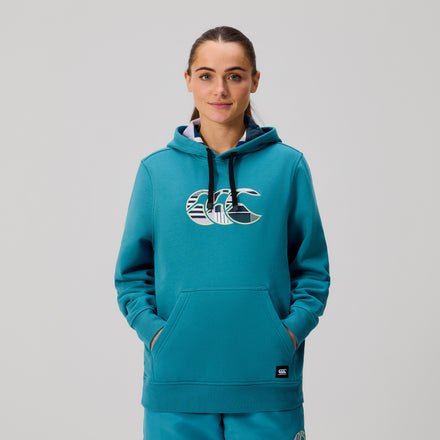 Womens Uglies Logo Hoodie Blue