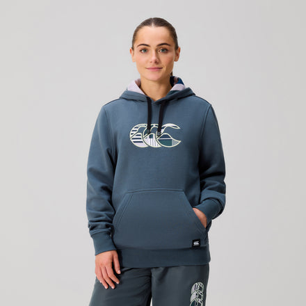 Womens Uglies Logo Hoodie Grey