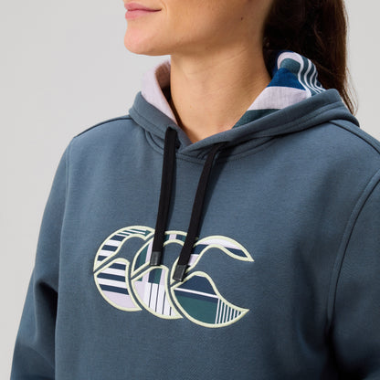 Womens Uglies Logo Hoodie Grey