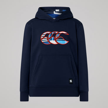Kids Uglies Logo Hoodie Navy