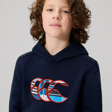 Kids Uglies Logo Hoodie Navy