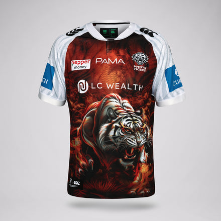 Wests Tigers 2026 Mens Captains Run Jersey