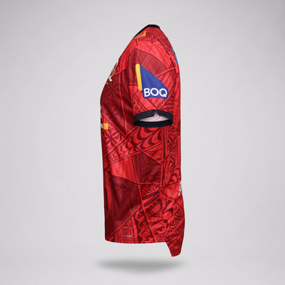 QLD REDS 2026 Mens Pasifika Warm Up Tee