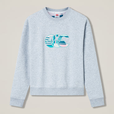 Womens Uglies Logo Crew Sweatshirt Grey