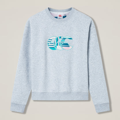 Womens Uglies Logo Crew Sweatshirt Grey