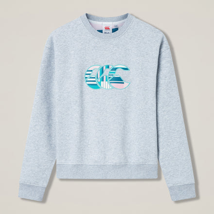 Womens Uglies Logo Crew Sweatshirt Grey
