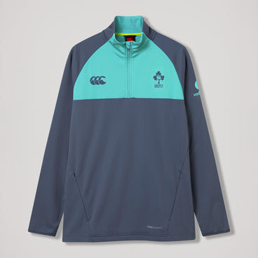 Men's Ireland 1/4 Zip Training Top Grey